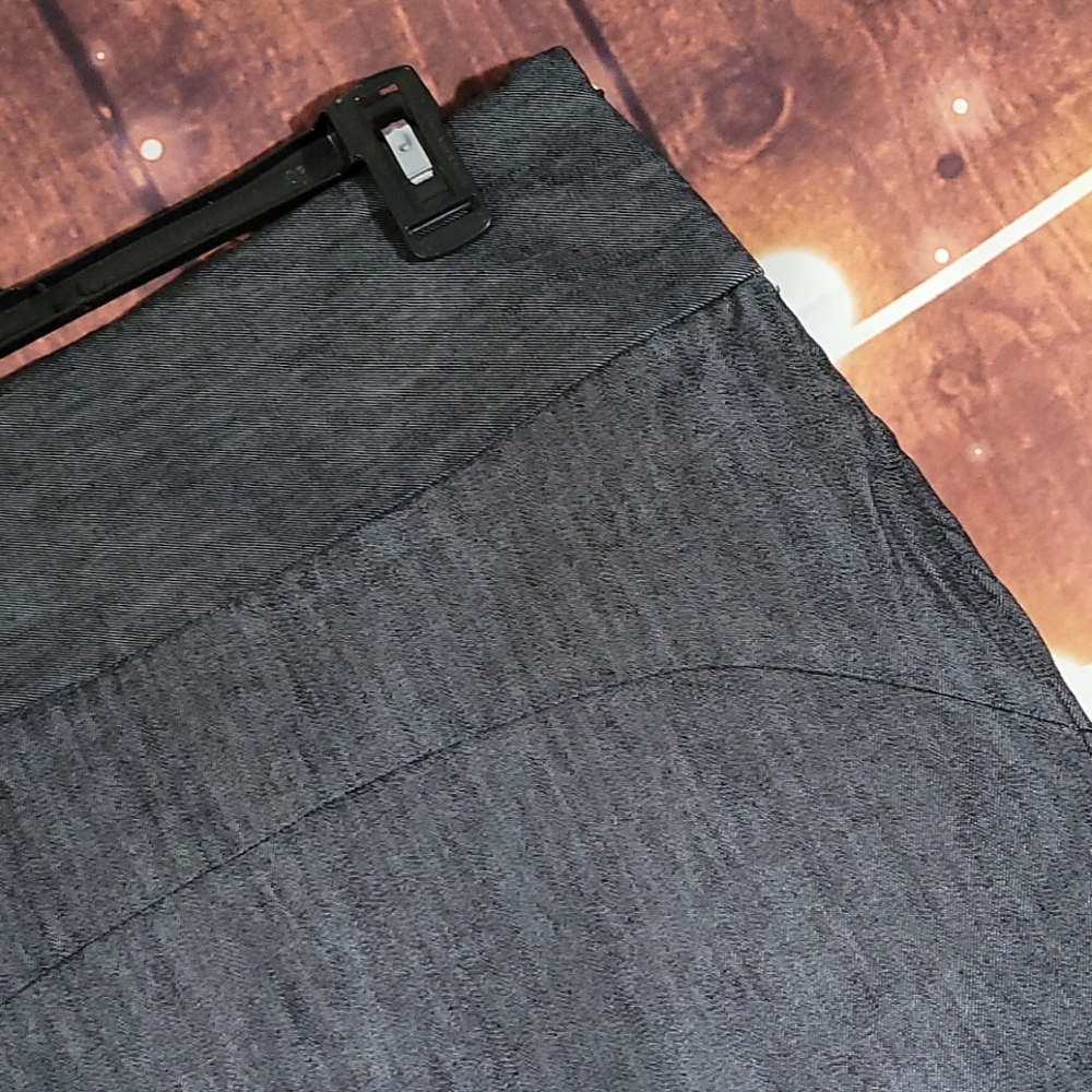 GAP Charcoal Denim Pencil Skirt Size 8 - Picture 9 of 14
